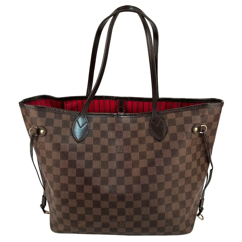 💎✨BEAUTIFUL✨💎Authentic Louis Vuitton Neverfull MM Damier Ebene Canvas Tote Bag - Picture 3 of 11